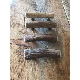 Handmade 4.5”-5” Real Elk Antler Cabinet Handle/Drawer Pulls (1 Ea) *OREGON ANTLER WORKS*