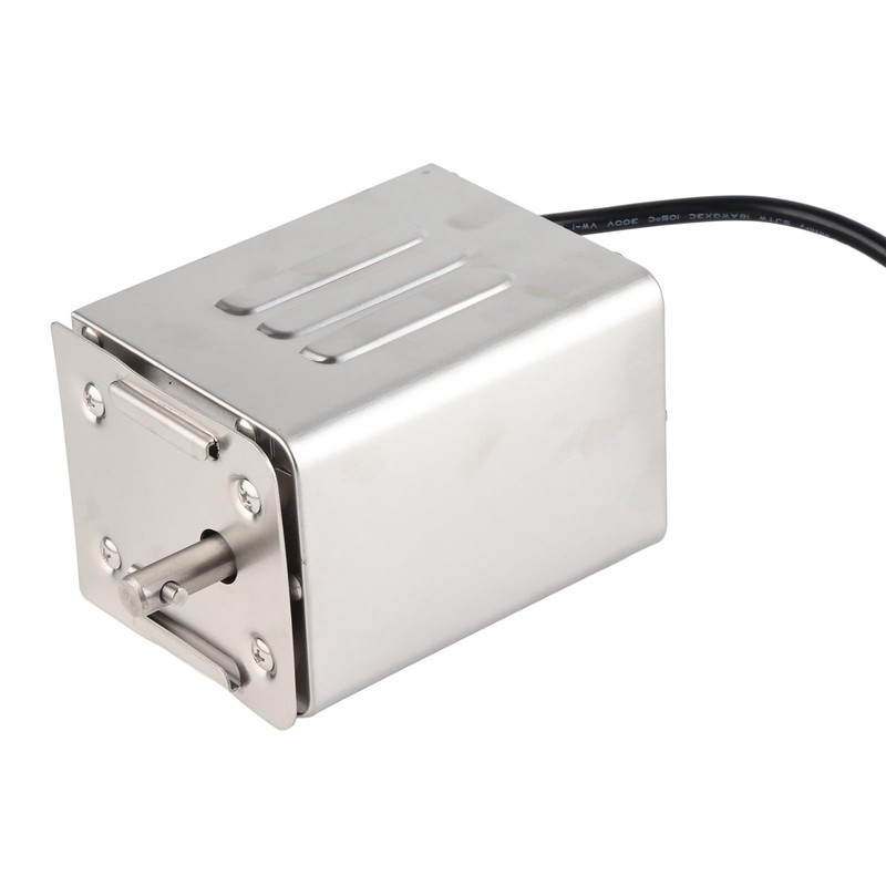 GLOGLOW Barbecue Motor, Stainless Steel BBQ Rotisserie Motor Electric Roaster