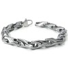 Tungsten Carbide Men's Wheat Link Bracelet Sz 10"