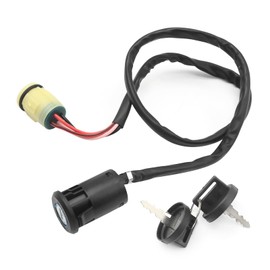Vkinman 35100-HP5-600 Ignition Switch with Key, Replacement for Honda ATV TRX350 TRX420 Rancher 350 400 420 2000-2006, Replaces 35100-HP0-A71 35100-HR6-A61