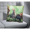 texpot Cushion Cover 40 x 40 cm Print 3 Rabbits