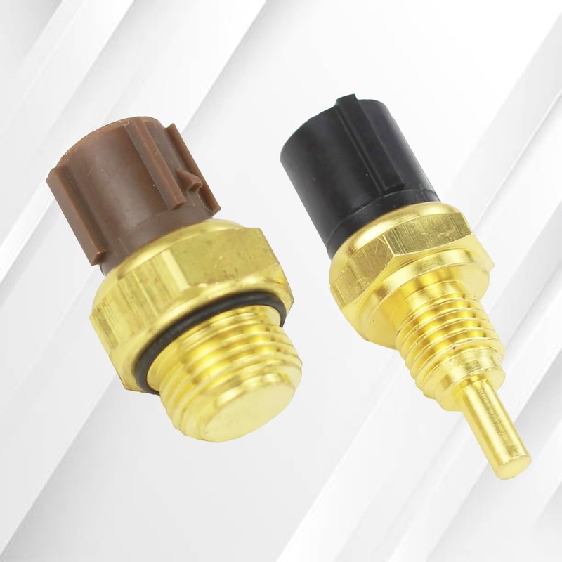 2PCS Coolant Temperature Sensor and Cooling Fan Switch Set 37870-PJ7-003