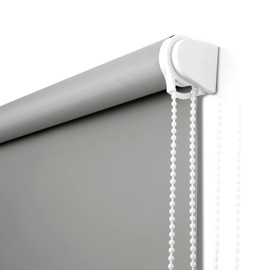 NUTRO CHILL 100% Blackout Roller Shade, Blackout Blinds for Bedroom Windows, UV Protection Fabric Window Shades for Home and Office