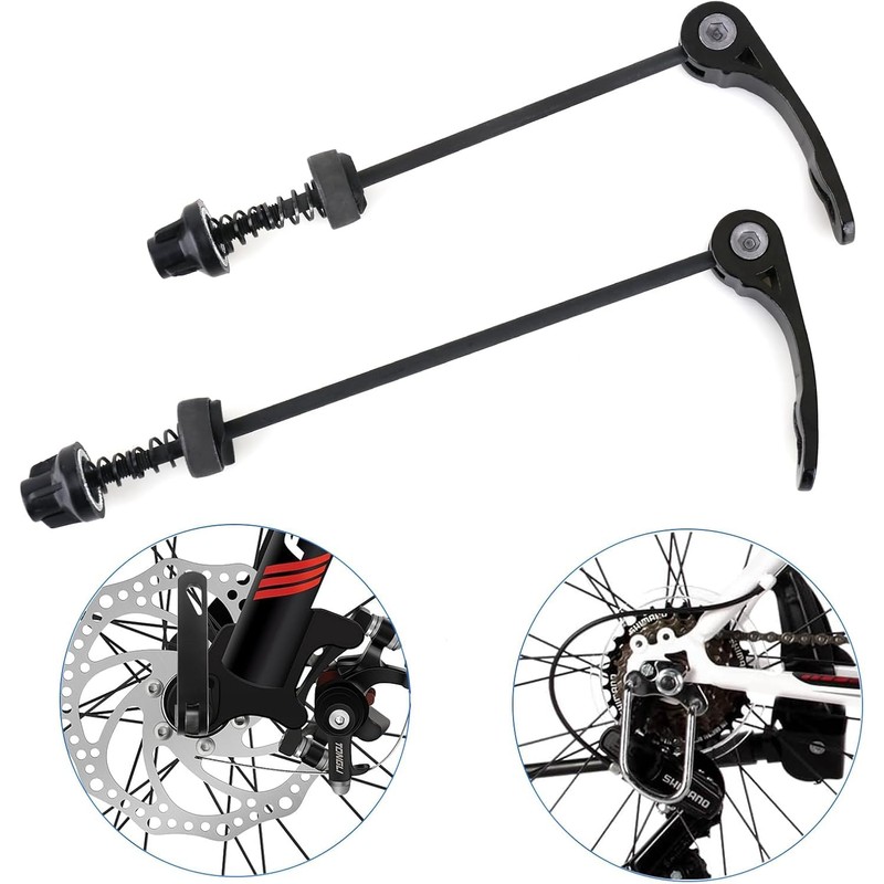CTDMJ Quick Release Bicycle 2 Pieces, Front and Rear Wheel