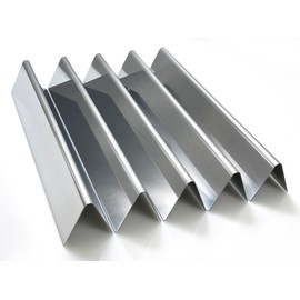 Direct store Parts DP151 7636 Flavorizer Bars for Weber Spirit I/II 300 Series GS4 Spirit S310 E310 E320 S320 E330 S330 Grill with Front Control Knobs, 15.3" Stainless Steel Bars for Weber Grill Parts