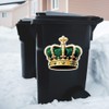 Extra Large 460mm 'Royal Kings Crown' Permanent Sticker Decal for