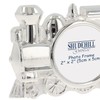 Baby Photo Frame Train Silver Plated 2' x 2' for