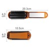 Ancable Folding Hair Brush with Mirror Compact Pocket Size for