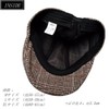 Eternal Leaf FT7006 Men's Tweed Herringbone Hunting Hat, plaid brown