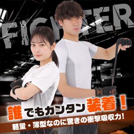 [VAULT] Simple Vantage Boxing L/XL Size (Men's), Both Handed Set, Equipped with Shock Absorbing Gel, Mesh, Breathable, Velcro, Easy Installation, Machine Washable, Lightweight, Thin, Gloves,