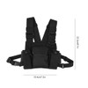 Wendry Walkie-Talkie Chest Pack, Nylon Walkie-Talkie Chest Bag Universal Hands-