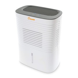 Crane Dehumidifier, Compact Portable Design, Effective Moisture Removal up to 300 Sq. Feet, 0.5 Gallon – 2 Liter Water Tank, White