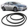 Sunroof Weatherstrip Rubber Black Leakproof Flexible 63251‑30100 for GS350 GS450h
