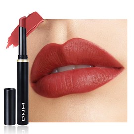 Terracotta Velvet Matte Lipstick,Creamy Lightweight Hydrating Lip stick, Highly Pigmented Long Lasting Waterproof Lip Color, Smooth Non-Drying Soft Lip Makeup 24 Hours for Women Vegan & Cruelty-Free