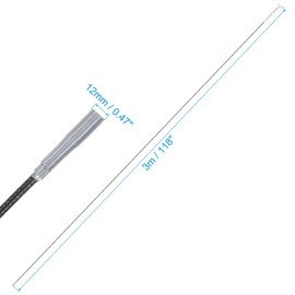 HARFINGTON Flexible Grabber Claw Pick Up Tool 118 Inch 4 Claws Stainless Steel Sewer Cleaning Hook Unclog Sink Sewer Hair Drain Cleaner Tool Sink Unclogger for Toilet Bathtub Sewer White