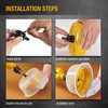 KATA 6.125 Hole Saw for Recessed-Lights: 6-1/8 in Hole Saw