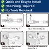 Socub 8 pack Child Safety Cabinets Strap Locks, Multi Use