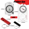 EULAPGOE 2 Pieces Navigation Compass Boy Scout Compass Orienteering Compass