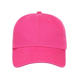 Lids Blank Baseline Dad Adjustable Strapback Hat Magenta