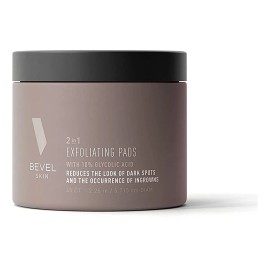 Bevel Almohadillas De Tóner Exfoliante 10% Ácido Glicólico P