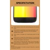 Sparrow2Trade Aura-Sync Surround TWS/RGB-Color Speaker, Small, Brown