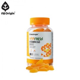 ANGET ORIGIN Enget Origin Vita Fresh Vitamin C&D 3000 (70 gummies) 3 units / 엔젯오리진 비타프레쉬 비타민 C&D 3000 (70구미) 3개