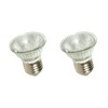 Satco S4624/02 MR16 Short-Neck Halogen Light Bulb, E26 Base, 35