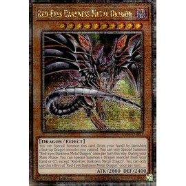 Red-Eyes Darkness Metal Dragon (Alternate Art) (Quarter Century Secret Rare) - RA04-EN003 - Quarter Century Secret Rare - 1st Edition