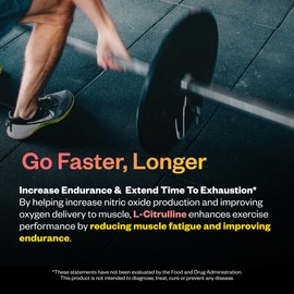 RNWY Extra Mile Caffeine Free Pre Workout Powder, 6g L-Citrulline, Sugar Free, Stimulant Free, with Dynamine™ and TeaCrine® for Endurance and Focus, 21 Servings (Pink Lemonade)