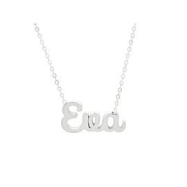 Damen-Halskette mit Namen, Edelstahl, mit Original-Geschenkbox, personalisierter Schmuck für Freunde, Brautpaar Only Faith, standard, Edelstahl, Nicht zutreffend.