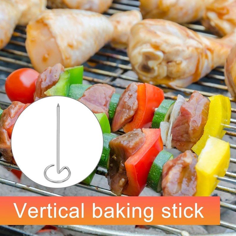 Skewers for Air Fryer, Pack of 10 Meat Skewers for