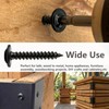 Allkeen (100 pcs) #8×1" T20 Torx Head Wood Screws Self