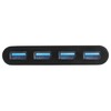 StarTech HB30C4AB Concentrador USB3.0, 4 x USB-A, Negro