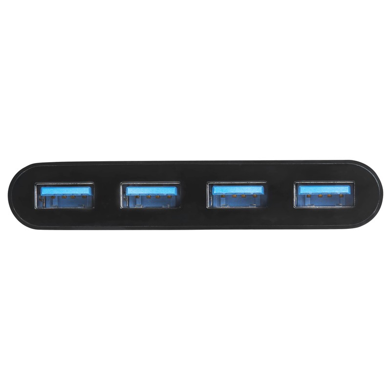 StarTech HB30C4AB Concentrador USB3.0, 4 x USB-A, Negro
