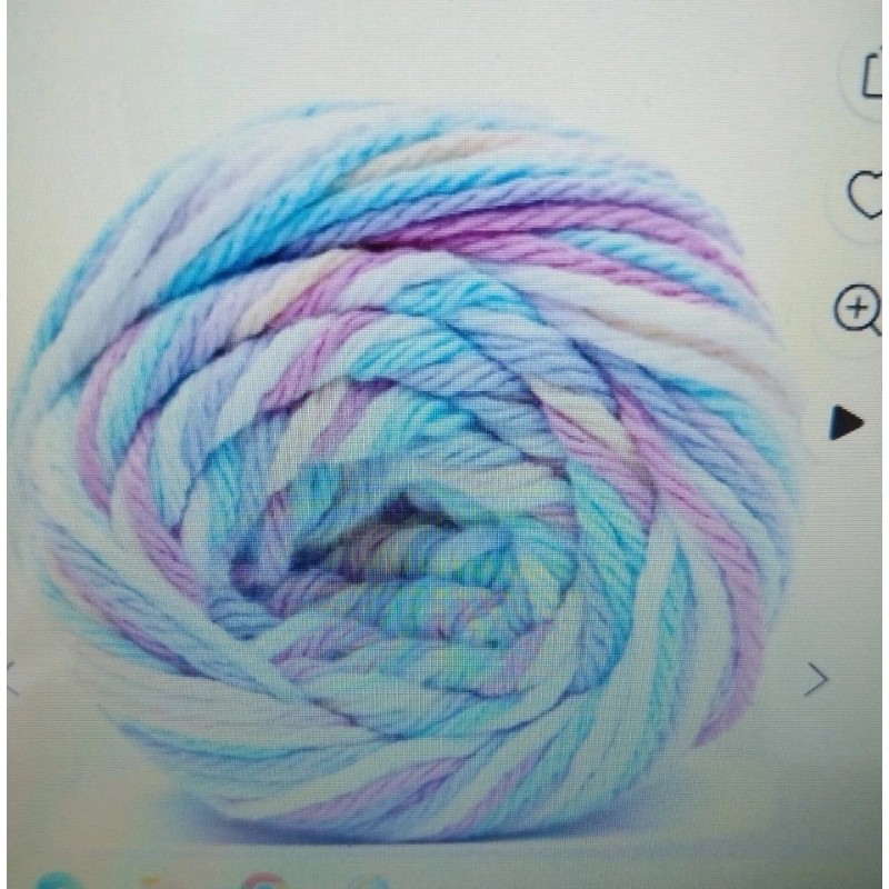 Peaches & Crème Yarn Peaches Creame Ombre Medium Cotton Fleur