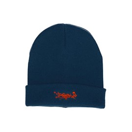 Sterntaler Boys Ocs Knitted Skater Look Hat, mid-blue