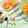 6 Pcs Adjustable Measuring Spoon Plastic Tablespoon and Teaspoon Set