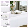 XHDA 6 Pack White Party Table Cloth 54" x 108",