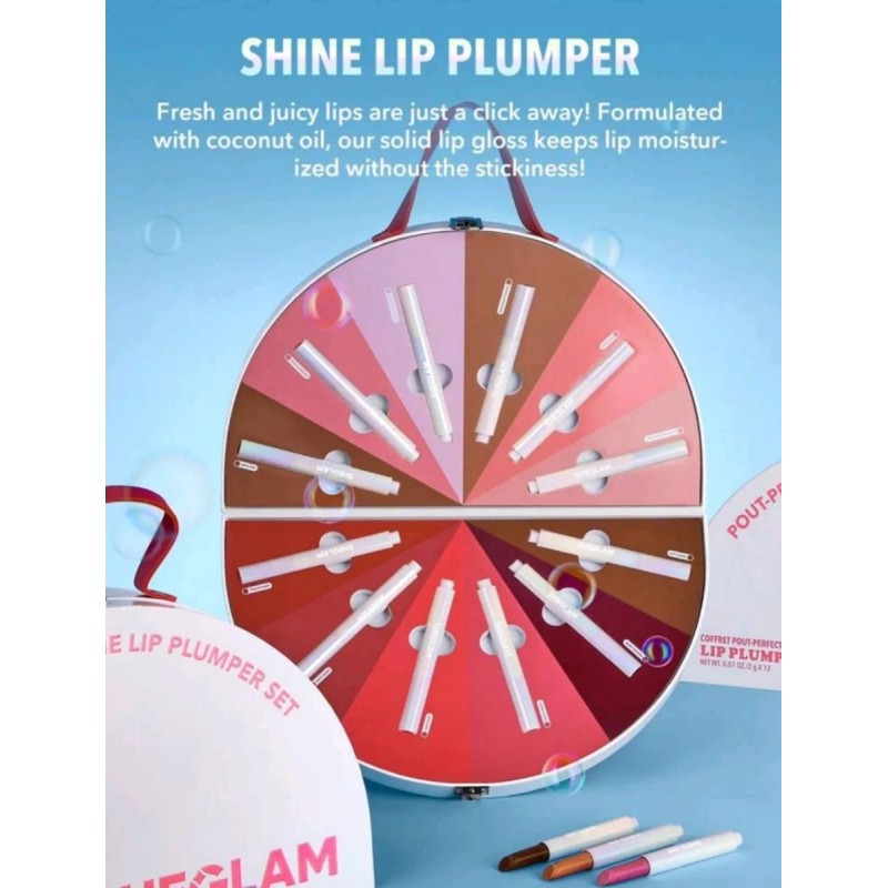 Sheglam Lip Gloss Set Pout-perfect - 12 Tonos Coleccion