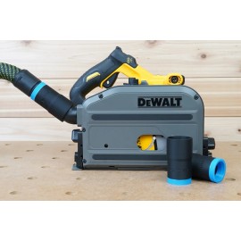 Toolcurve 27mm Hose Adapter for Dewalt Track Saw, Compatible with Festool 27mm Hose