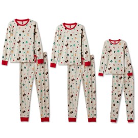 Tim Hortons Timbits® 100% Organic Cotton Matching Family Holiday Pajama Set