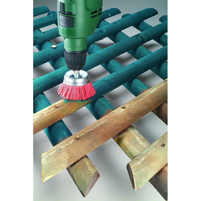 Bosch 2609256525 6 x 75 mm Wire Cup Brush Nylon