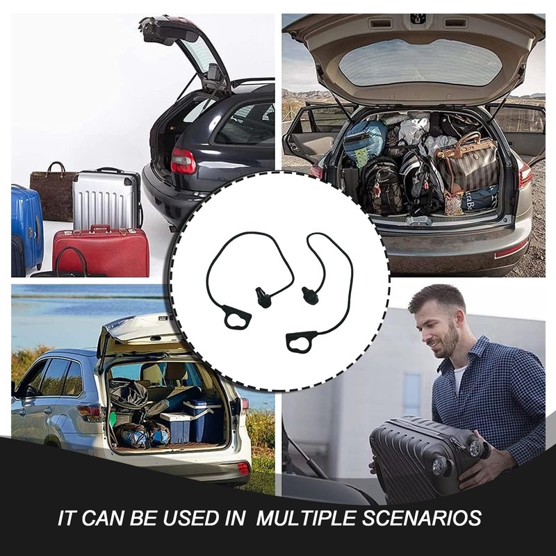 EULAPGOE Rear Parcel Shelf Fixing Cord,Car String Strap Rope,Interior Rear