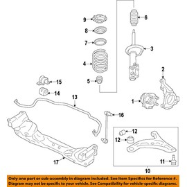 SUBARU (subaru) Genuine Parts Spring Seat Front sutoratuto atupa BRZ 2 Door Coupe Number 20323ca000