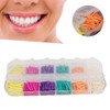 Colorful Dental Restoration Interdental Composite Contoured Wooden Wedges (600pcs)