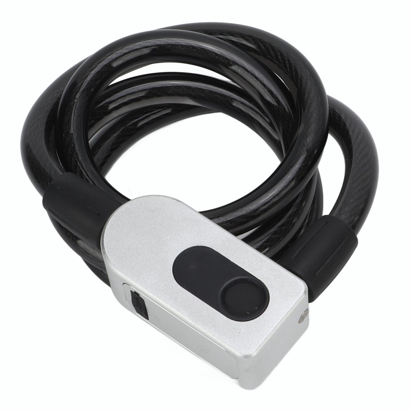Smart Bluetooth Fingerprint Cable Lock Anti Theft Keyless Electronic for