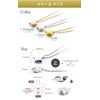 ASHIFA Cremation Urn Pendant, Star, Hand Supplement, Coccyx Set, Hypoallergenic,