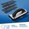 S&R Drywall Sanding Mesh Set, 30 Grid Cloth Sanding Sheets