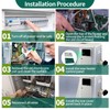 SFYJZJUUS 472100 Digital Display Temperature Controller Board Replacement for MiniMax