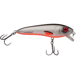 Abu Garcia Svartzonker McCelly Diving Pike Fishing Lure - Realistic Hand Painted Hard Bait with Strong Berkley Fusion Treble Hooks